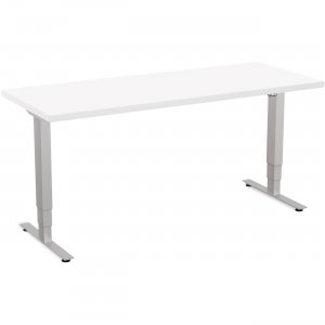 Special.T PAT32460WHT 24x60" Patriot 3-Stage Sit/Stand Table SCTPAT32460WHT