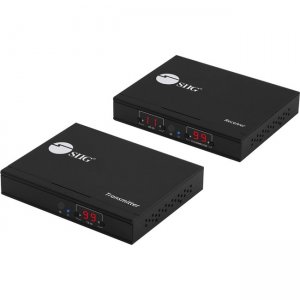SIIG CE-H25A11-S1 HDMI 2.0 4K60Hz Over IP Extender / Matrix with IR - Kit