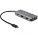 StarTech.com HB31C2A1CGB 3-Port USB-C Hub With LAN Port - 10Gbps - 2x USB-A & 1x USB-C