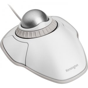 Kensington K72500WW Orbit Trackball with Scroll Ring - White