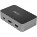 StarTech.com HB31C3A1CS 4-Port USB-C Hub 10 Gbps - 3x USB-A & 1x USB-C - Powered