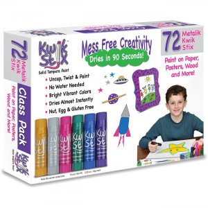 The Pencil Grip 629 Kwik Stix Metalik Solid Tempera Paint TPG629