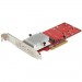 StarTech.com PEX8M2E2 x8 Dual M.2 PCIe SSD Adapter - PCIe 3.0