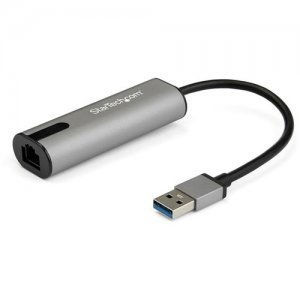 StarTech.com US2GA30 USB 3.0 Type-A To 2.5 Gigabit Ethernet Adapter - 2.5GBase-T