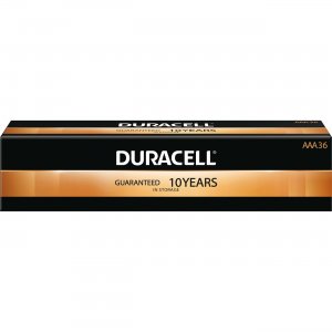 Duracell MN24P36CT CopperTop Alkaline AAA Batteries DURMN24P36CT