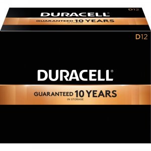 Duracell 01301CT CopperTop D Batteries DUR01301CT