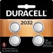 Duracell DL2032B4CT 2032 3V Lithium Battery DURDL2032B4CT