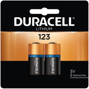 Duracell DL123AB2CT Lithium Photo Battery DURDL123AB2CT