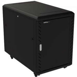 StarTech.com RK1536BKF 15U Server Rack Cabinet - Includes Casters and Leveling feet - 32 in. Deep