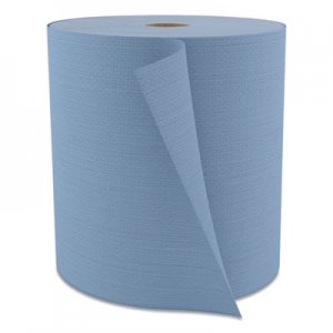 Cascades PRO CSDW802 Tuff-Job Spunlace Towels, Blue, Jumbo Roll, 12 x 13, 475/Roll