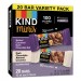 KIND KND27970 Minis, Salted Caramel and Dark Chocolate Nut/Dark Chocolate Almond and Coconut, 0.7 oz, 20/Pack