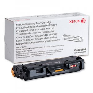 Xerox XER106R04346 106R04346 Toner, 1,500 Page-Yield, Black