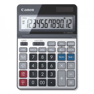 Canon CNM2468C001 TS-1200TSC Desktop Calculator, 12-Digit LCD
