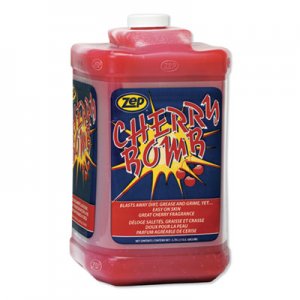Zep ZPE95124 Cherry Bomb Hand Cleaner, Cherry Scent, 1 gal Bottle, 4/Carton