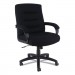 Alera ALEKS4210 Alera Kesson Series Mid-Back Office Chair, Supports up to 300 lbs., Black Seat/Black Back, Black Base