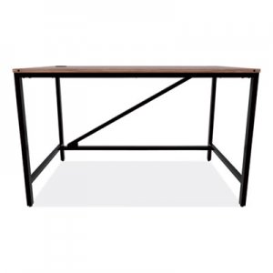 Alera ALELTD4824WA Industrial Series Table Desk, 47.25" x 23.63" x 29.5", Modern Walnut