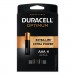 Duracell DUROPT2400B4PRT Optimum Alkaline AAA Batteries, 4/Pack