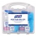 PURELL GOJ384101CLMS Body Fluid Spill Kit, 4.5" x 11.88" x 11.5", One Clamshell Case with 2 Single