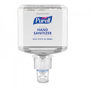 PURELL GOJ505302 Healthcare Advanced Foam Hand Sanitizer, 1200 mL, Refreshing Scent, For ES4 Dispensers, 2/Carton