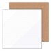 U Brands UBR3888U0001 Tile Board Value Pack, 14 x 14, White/Natural, 2/Set