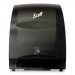 Scott KCC48860 Essential Electronic Hard Roll Towel Dispenser, 12.7 x 9.57 x 15.76, Black