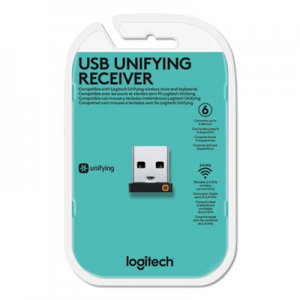 Logitech LOG910005235 USB Unifying Receiver, Black
