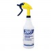 Zep Commercial ZPEHDPRO36CT Professional Spray Bottle, 32 oz, Blue, Gold Clear, 36/Carton