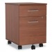 Linea Italia LITTR752CH Trento Line Mobile Pedestal File, 16.5w x 19.75d x 23.63h, Cherry