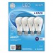 GE GEL67616 LED Daylight A19 Dimmable Light Bulb, 10 W, 4/Pack