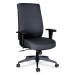 Alera ALEHPS4101 Alera Wrigley Series High Performance High-Back Synchro-Tilt Task Chair, Up to 275 lbs, Black Seat/Back