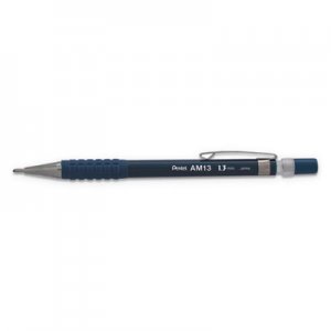 Pentel PENAM13C Sharp Mechanical Pencil, 1.3 mm, HB (#2.5), Black Lead, Blue Barrel