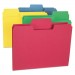 Smead SMD11956 SuperTab Colored File Folders, 1/3-Cut Tabs, Letter Size, Assorted, 24/Pack