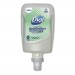 Dial Professional DIA16706 FIT Fragrance-Free Antimicrobial Manual Dispenser Refill Gel Hand Sanitizer, 1.2 L, Bottle, 3/Carton