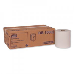 Tork TRKRB10002 Hardwound Roll Towel, 1-Ply, 7.9" x 1000 ft, White, 6/Carton