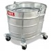 Impact IMP260 Metal Mop Bucket, 26 qt, Steel