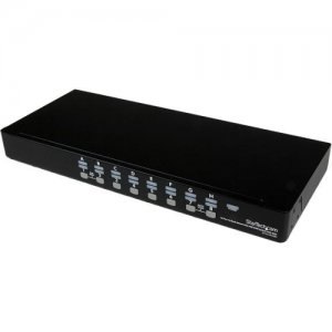 StarTech.com SV1631DUSBU 16 Port 1U Rack Mount USB KVM Switch with OSD