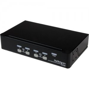 StarTech.com SV431DUSBU 4 Port 1U Rack Mount USB KVM Switch with OSD