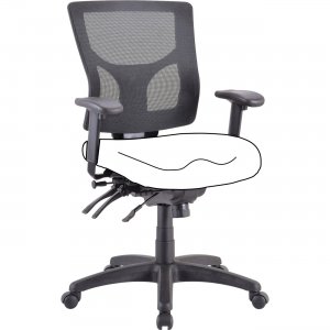 Lorell 62003 Mesh Mid-Back Chair Frame LLR62003