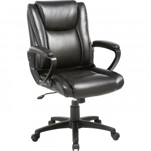 Lorell 81801 Soho High-back Leather Chair LLR81801