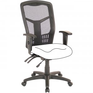 Lorell 86210 High Back Chair Frame LLR86210