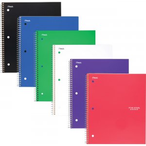 Mead 38052 Five Star Subject Spiral Notebook MEA38052