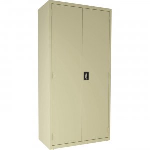 Lorell 00017 4-shelf Steel Janitorial Cabinet LLR00017
