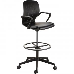 Safco 7014BL Shell Extended-Height Chair SAF7014BL
