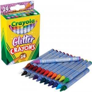 Crayola 523715 Glitter Crayons CYO523715