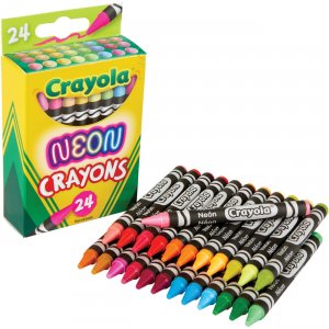 Crayola 523410 Neon Crayons CYO523410