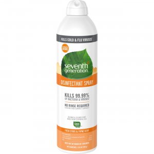 Seventh Generation 22980CT Fresh Citrus/Thyme Disinfectant Spray SEV22980CT