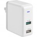 4XEM 4XUSBAAPWR30W 30W Dual USB A Wall Charger Fast Charging