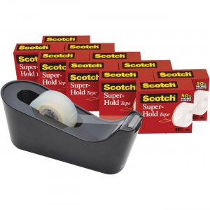 Scotch 700K10C18BLK Super-Hold Tape MMM700K10C18BLK