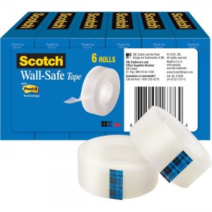 Scotch 813S6 Wall-Safe Tape MMM813S6