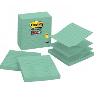 Post-it R440WASS Super Sticky Pop-up Lined Notes Refills MMMR440WASS